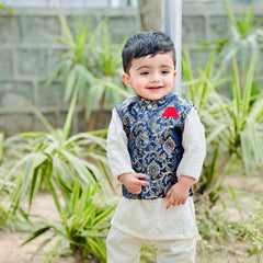 Noble Heritage Boys Waistcoat Kurta Shalwar Dress