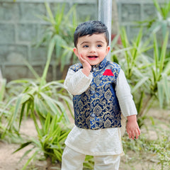 Noble Heritage Boys Waistcoat Kurta Shalwar Dress