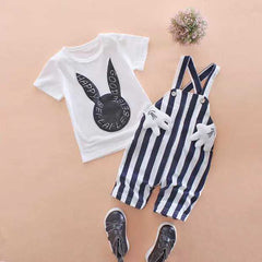 2 Piece Boys Dungaree Set