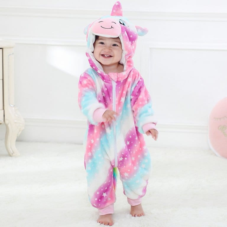 Rainbow Unicorn Baby Girl Toddler Girl Superior Quality Romper