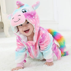 Rainbow Unicorn Baby Girl Toddler Girl Superior Quality Romper